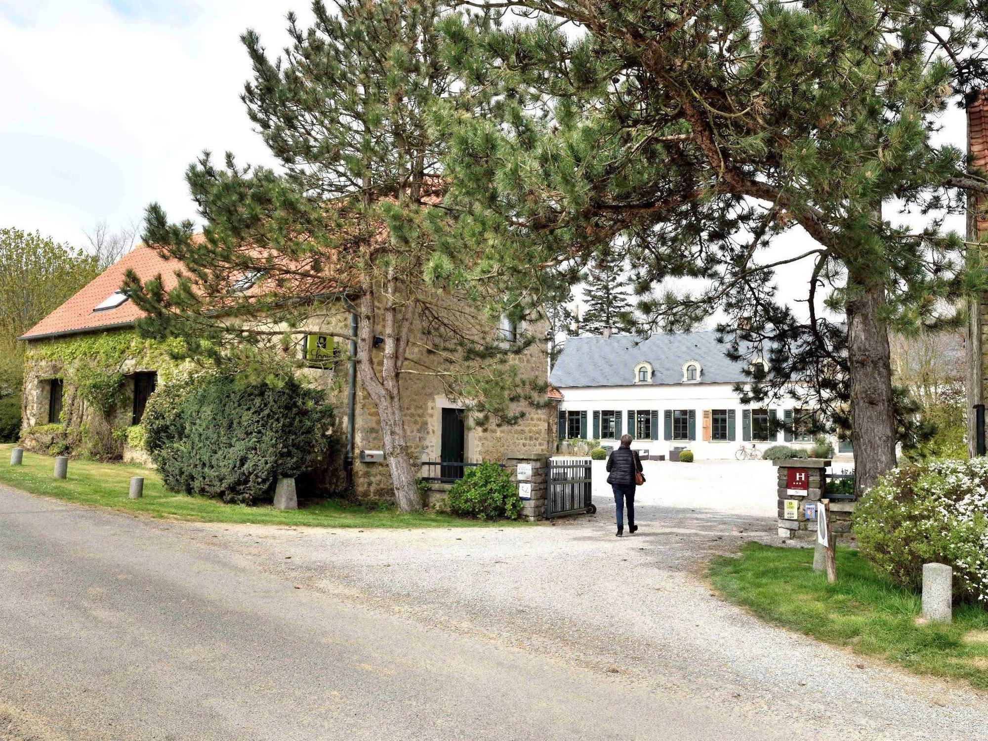 Logis La Ferme Du Vert Wierre-Effroy Esterno foto